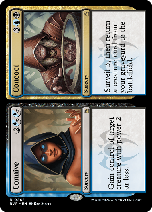 Connive // Concoct (RVR-242) (Foil)