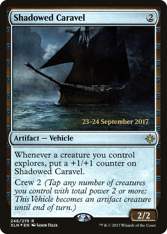 Shadowed Caravel (PRE-246S) (Foil)