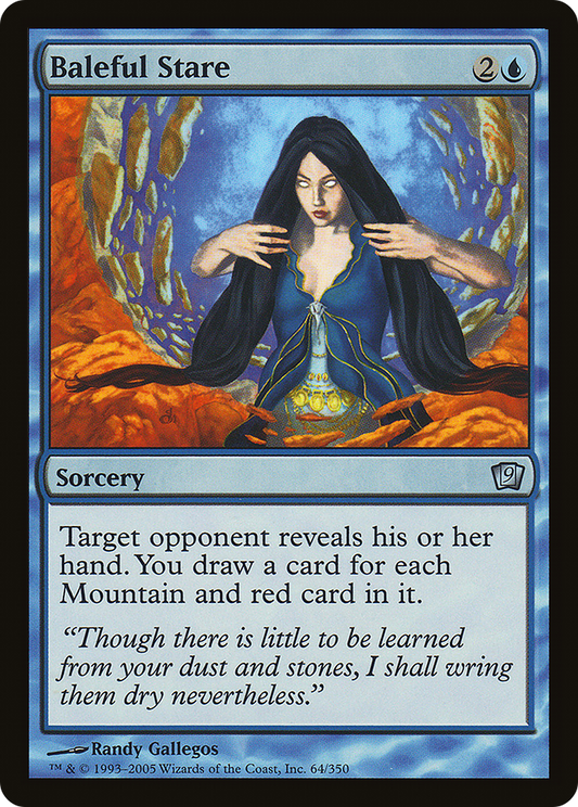 Baleful Stare (9ED-64★) (Foil)