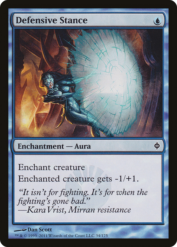 Defensive Stance (NPH-034) (Foil)
