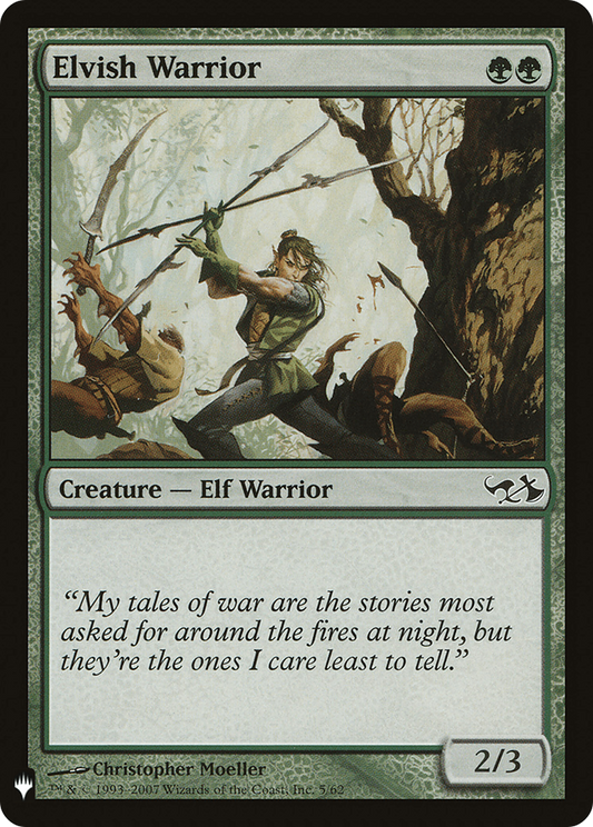 Elvish Warrior (LIST-DD1-5)