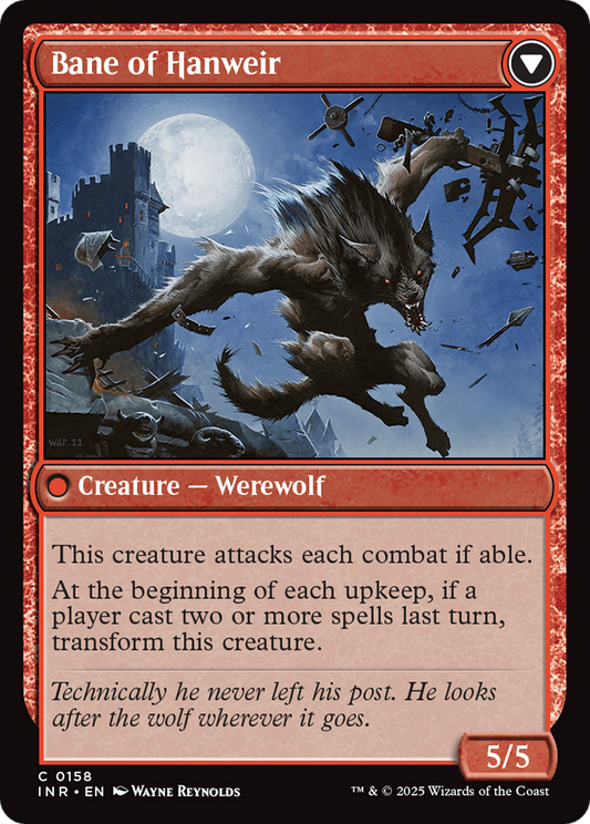 Hanweir Watchkeep // Bane of Hanweir (INR-158)