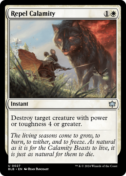 Repel Calamity (BLB-027) (Foil)
