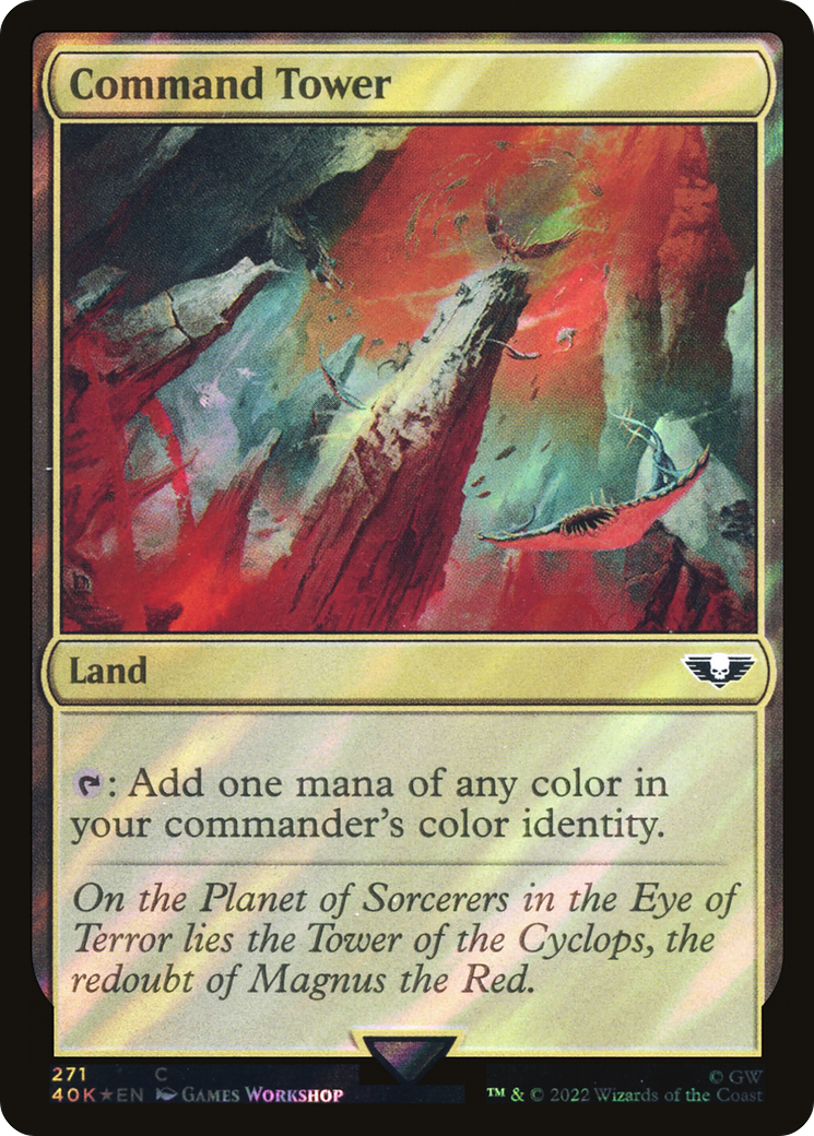 Command Tower (40K-271★) (Surge Foil)