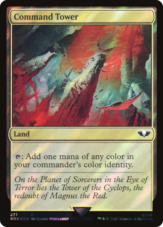 Command Tower (40K-271★) (Surge Foil)