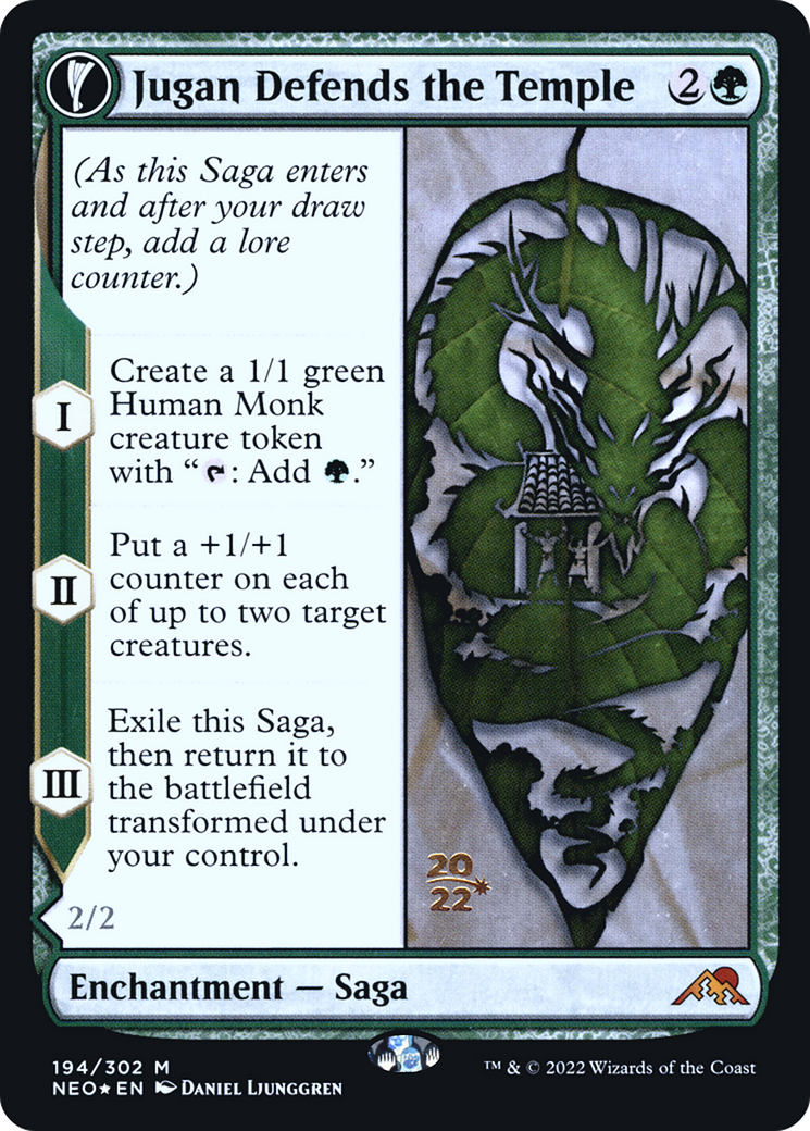 Jugan Defends the Temple // Remnant of the Rising Star (PRE-194S) (Foil)