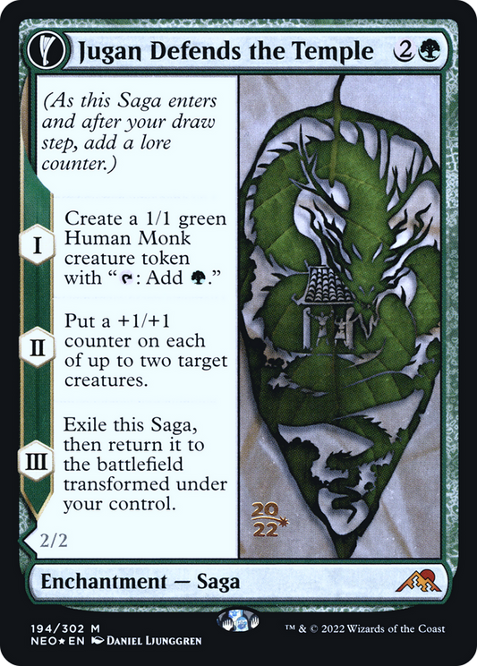 Jugan Defends the Temple // Remnant of the Rising Star (PRE-194S) (Foil)