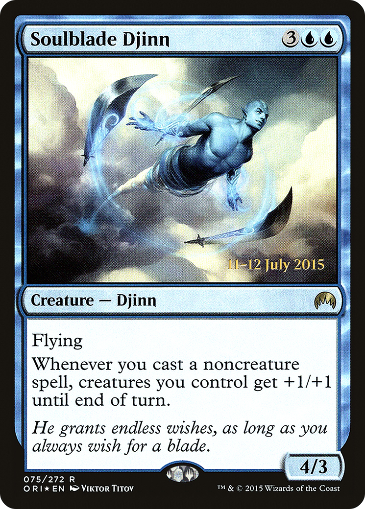 Soulblade Djinn (PRE-75S) (Foil)