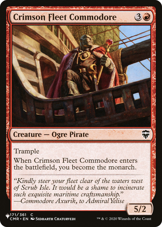 Crimson Fleet Commodore (LIST-CMR-171)
