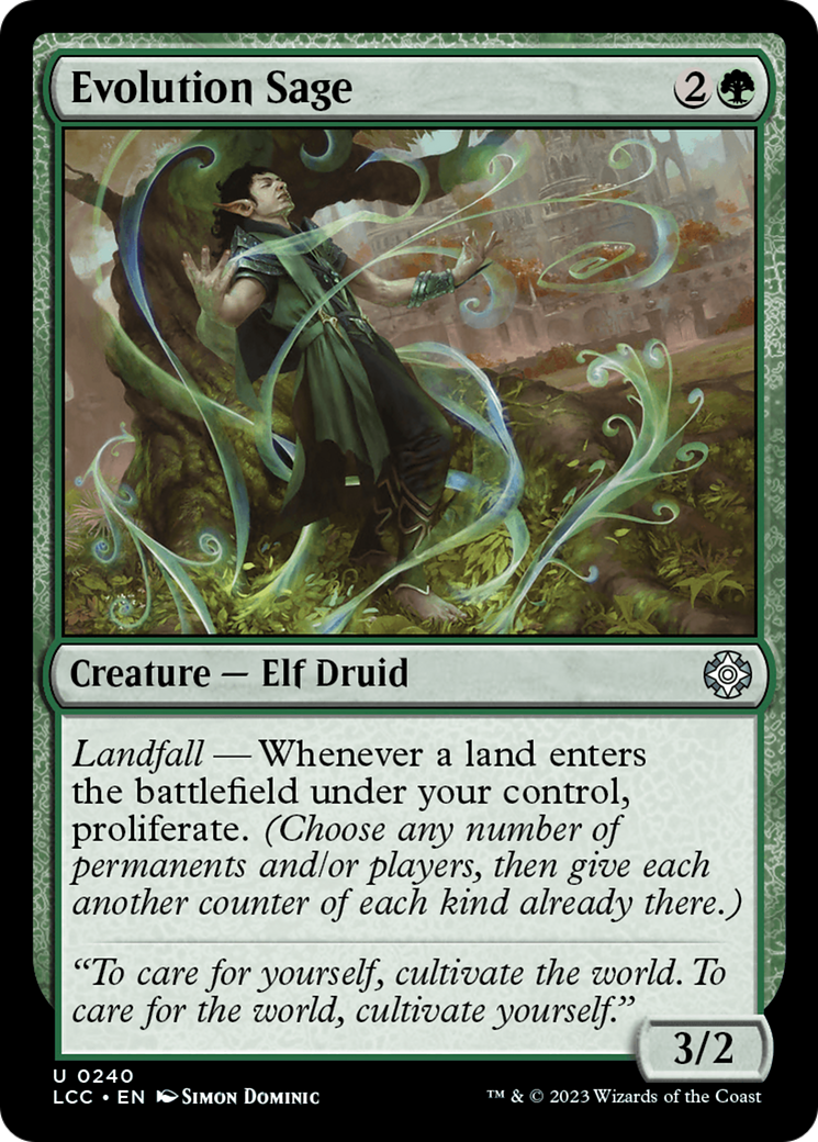 Evolution Sage (LCC-240)