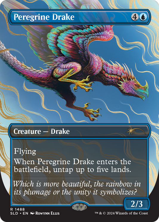 Peregrine Drake (SLD-1488) (Borderless)