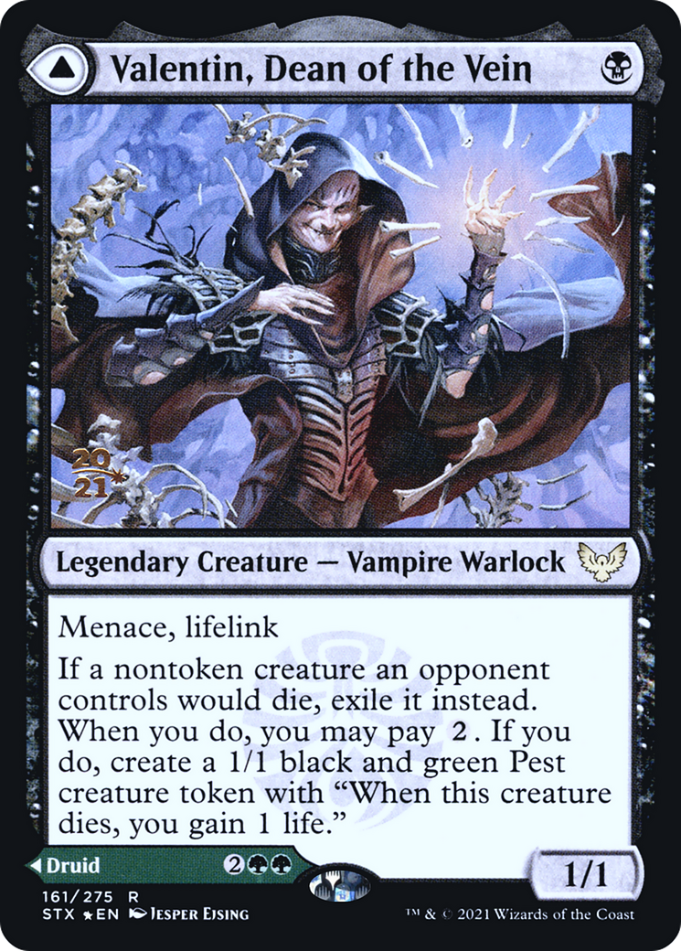 Valentin, Dean of the Vein // Lisette, Dean of the Root (PRE-161S) (Foil)