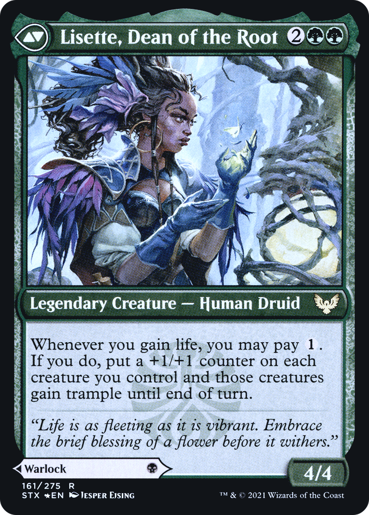 Valentin, Dean of the Vein // Lisette, Dean of the Root (PRE-161S) (Foil)