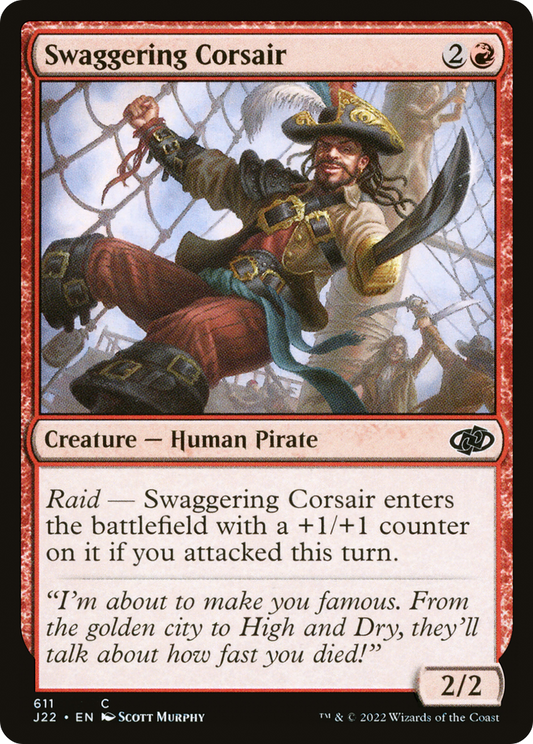 Swaggering Corsair (J22-611)