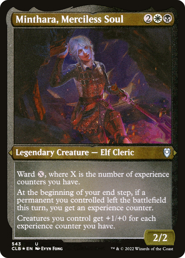 Minthara, Merciless Soul (CLB-543) (Etched Foil)