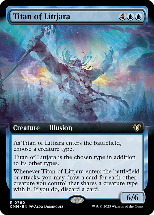 Titan of Littjara (CMM-760) (Extended Art)