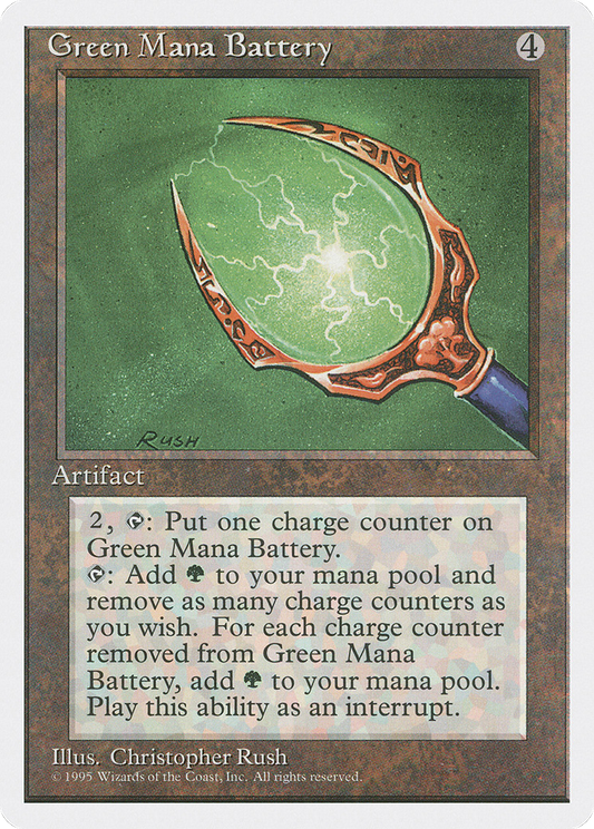 Green Mana Battery (4ED-323)