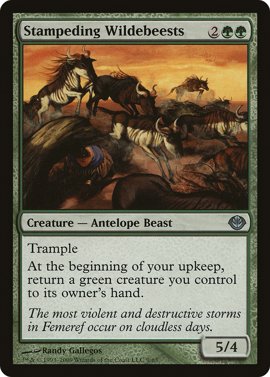 Stampeding Wildebeests (DDD-009)