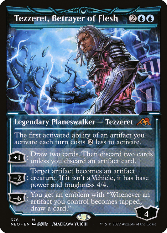 Tezzeret, Betrayer of Flesh (NEO-376) (Showcase)