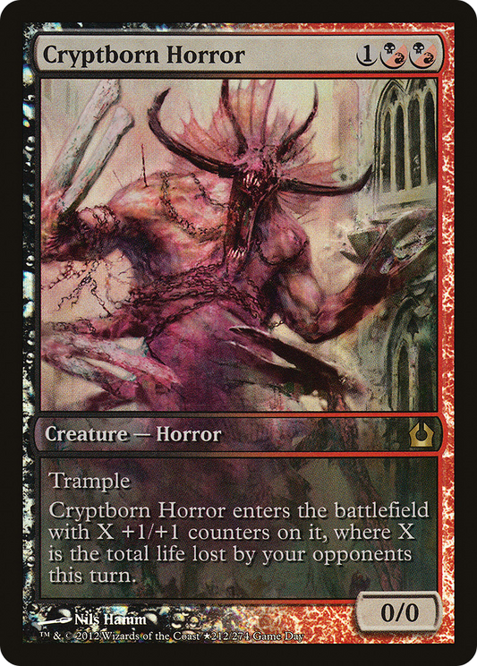 Cryptborn Horror (GAME-212) (Foil)