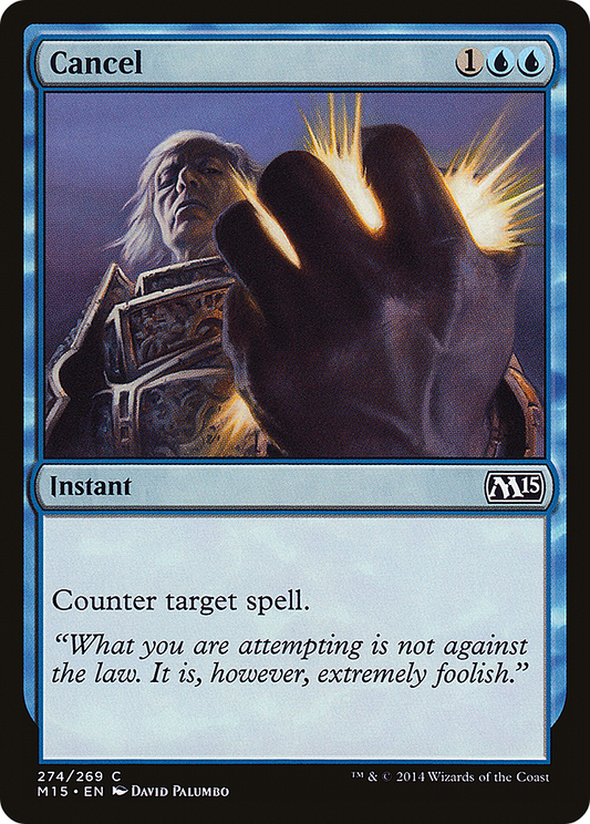 Cancel (M15-274)