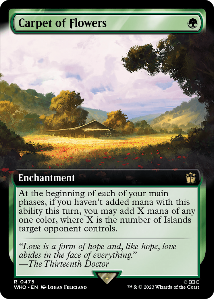 Carpet of Flowers (WHO-475) (Extended Art) (Foil)