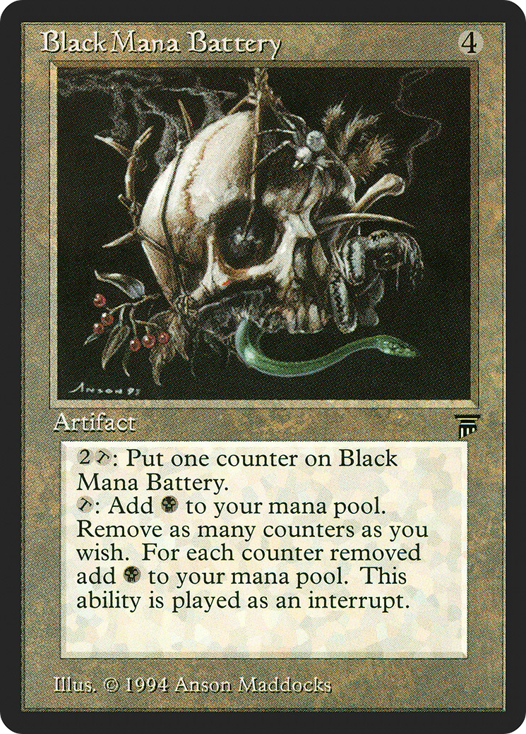 Black Mana Battery (LEG-274)