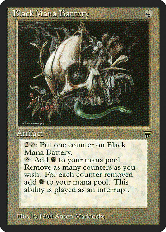 Black Mana Battery (LEG-274)