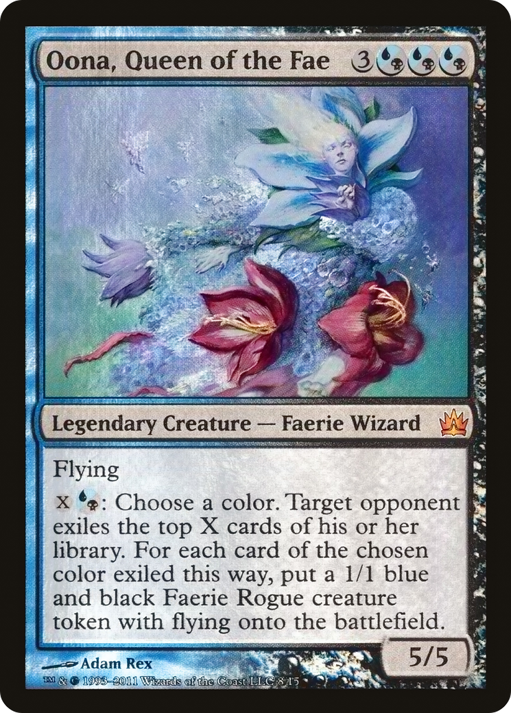 Oona, Queen of the Fae (V11-008) (Foil)