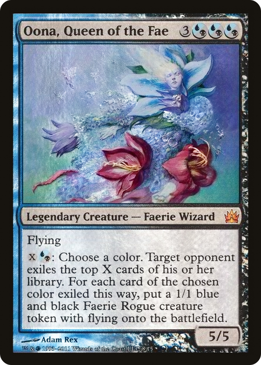 Oona, Queen of the Fae (V11-008) (Foil)