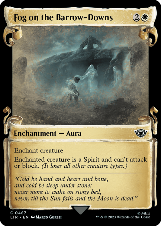 Fog on the Barrow-Downs (LTR-467) (Showcase) (Scroll) (Foil)
