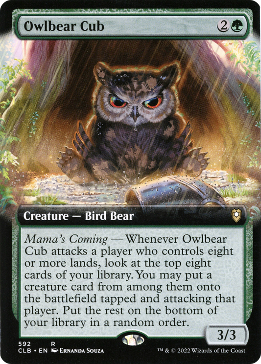 Owlbear Cub (CLB-592) (Extended Art)