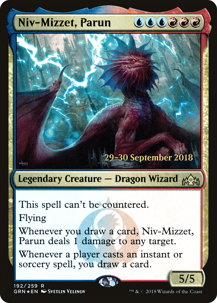 Niv-Mizzet, Parun (PRE-192S) (Foil)
