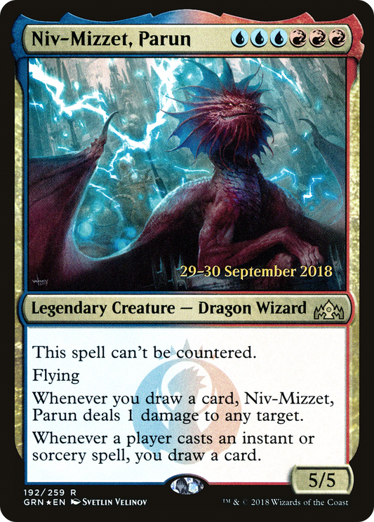 Niv-Mizzet, Parun (PRE-192S) (Foil)