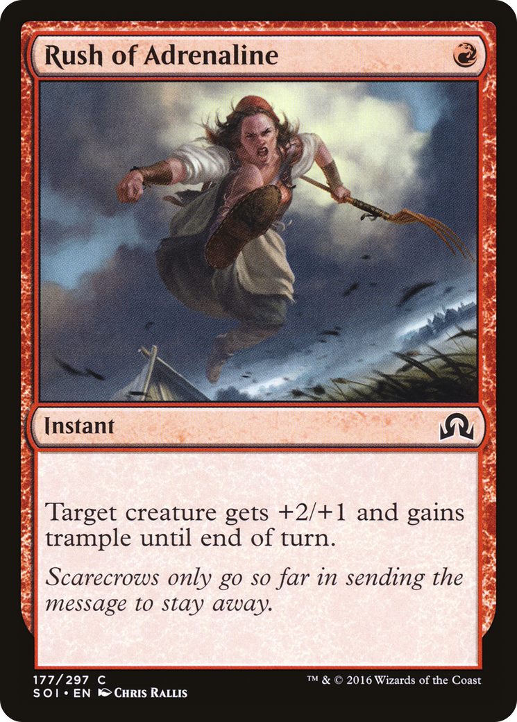 Rush of Adrenaline (SOI-177) (Foil)