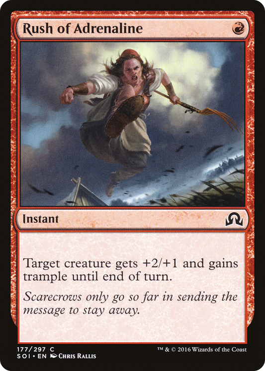 Rush of Adrenaline (SOI-177) (Foil)