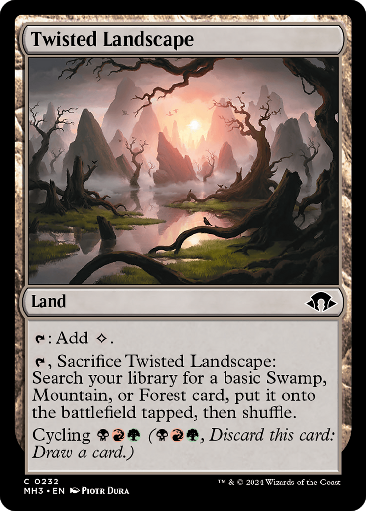 Twisted Landscape (MH3-232) (Foil)