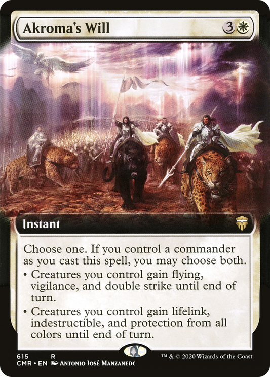 Akroma's Will (CMR-615) (Extended Art)