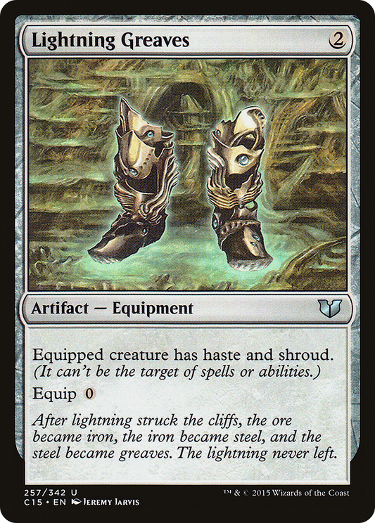 Lightning Greaves (C15-257)
