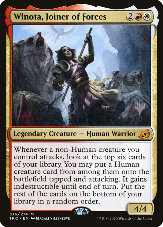 Winota, Joiner of Forces (PPIKO-216P) (Foil)