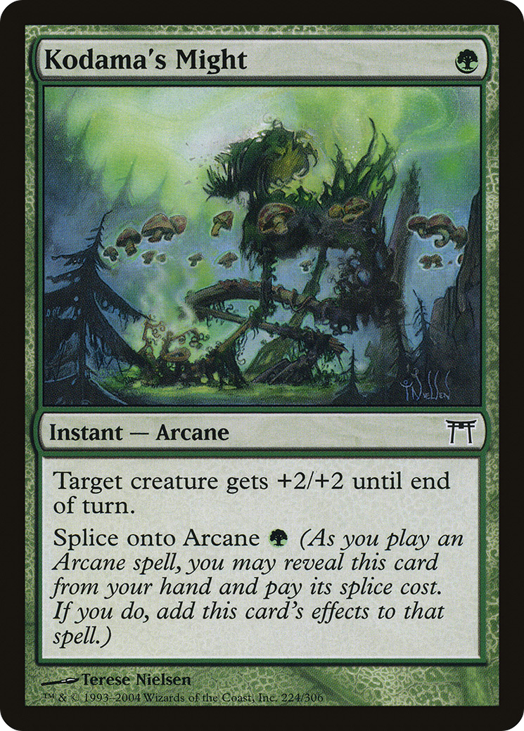 Kodama's Might (CHK-224) (Foil)