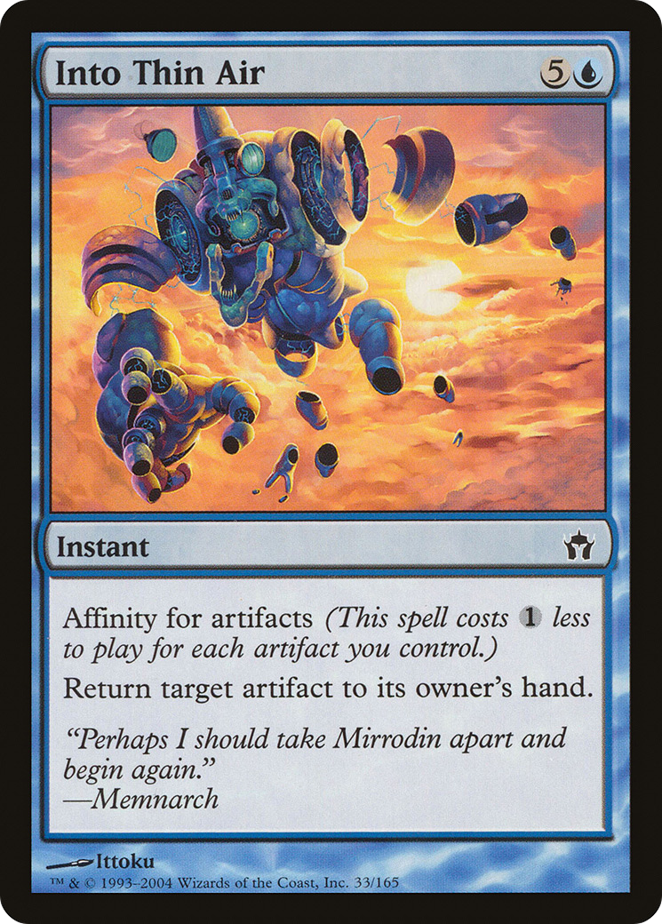 Into Thin Air (5DN-033) (Foil)
