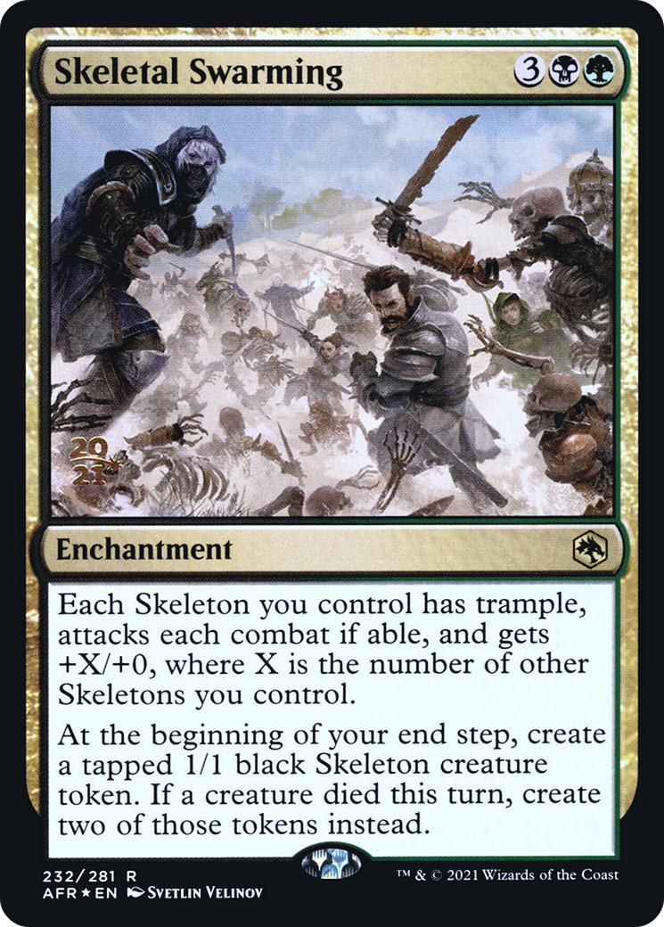Skeletal Swarming (PRE-232S) (Foil)