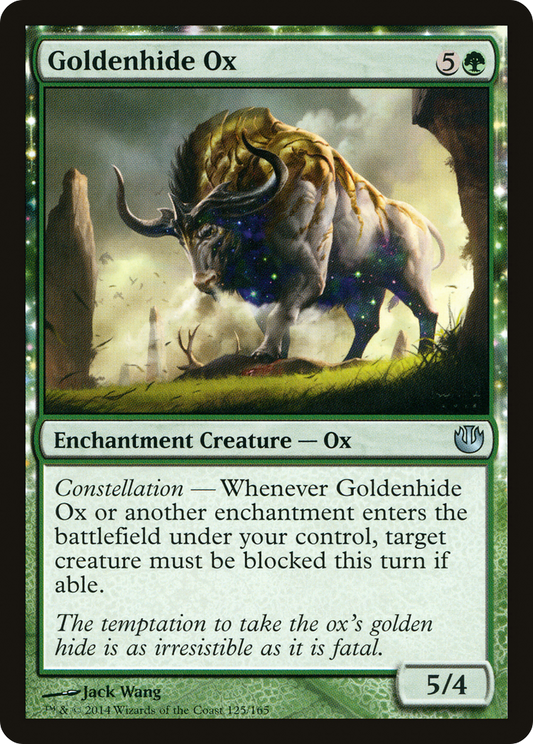 Goldenhide Ox (JOU-125) (Foil)