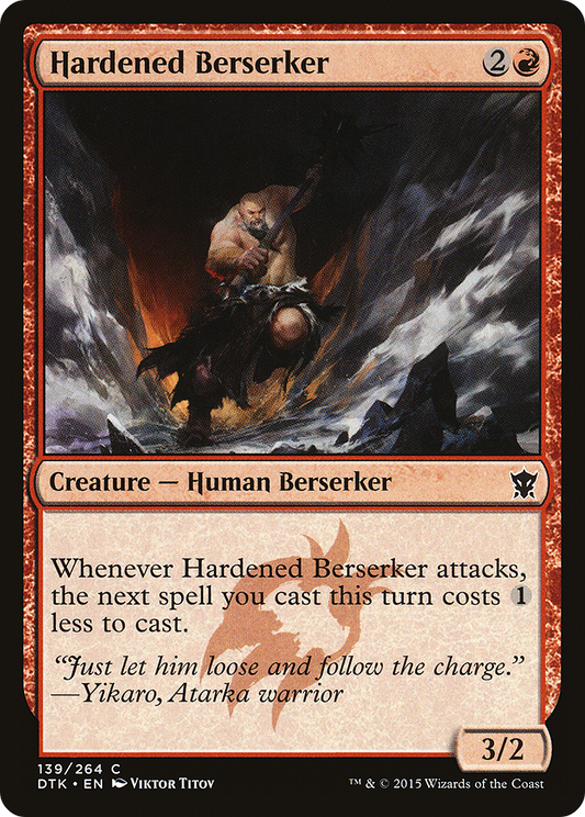 Hardened Berserker (DTK-139) (Foil)