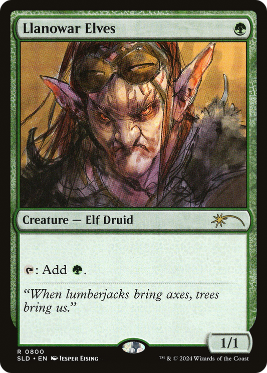 Llanowar Elves (SLD-800)
