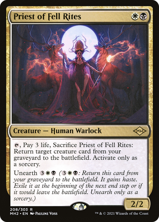 Priest of Fell Rites (MH2-208)