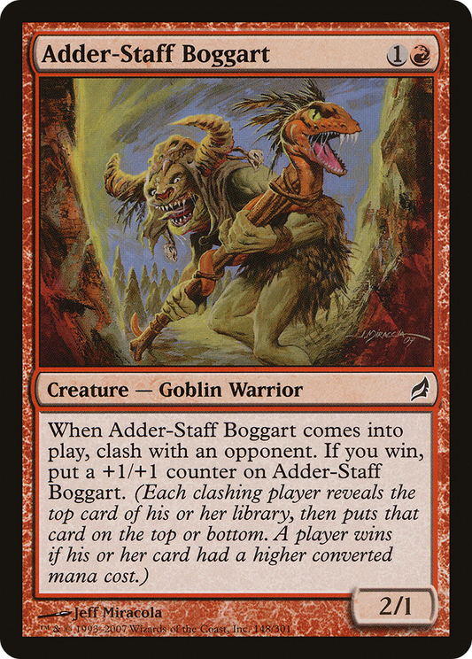 Adder-Staff Boggart (LRW-148) (Foil)