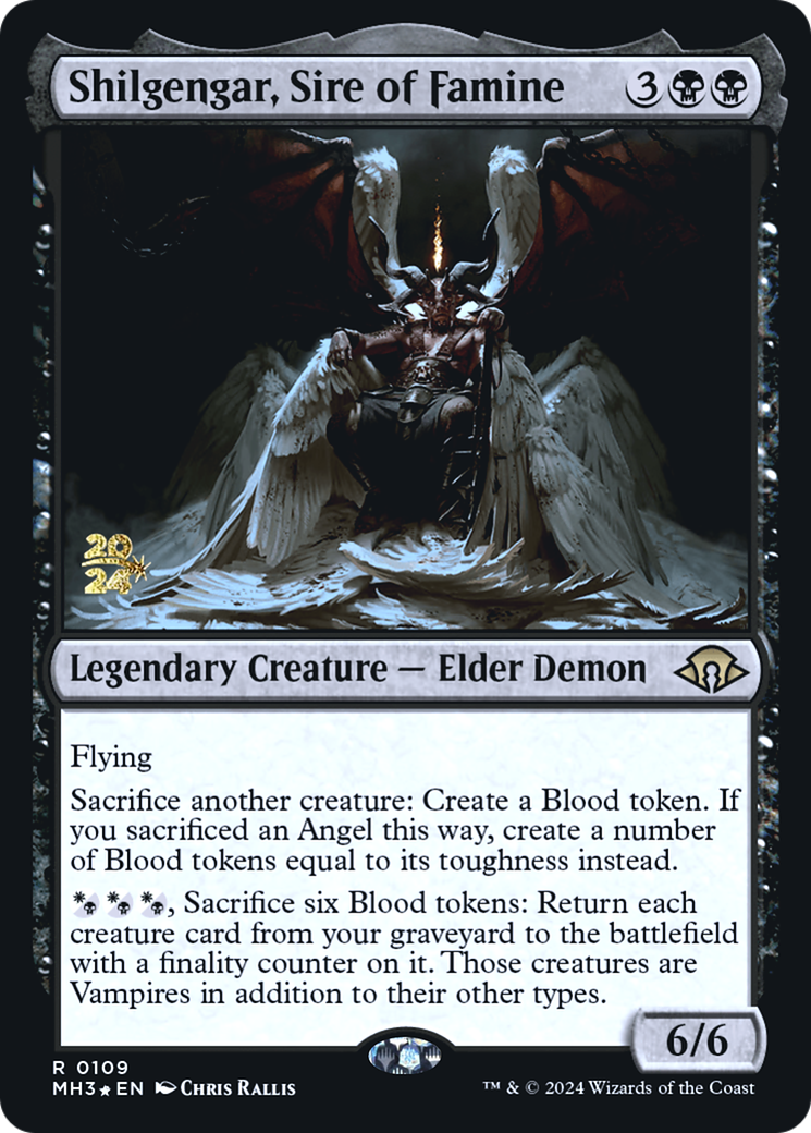 Shilgengar, Sire of Famine (PRE-109S) (Foil)