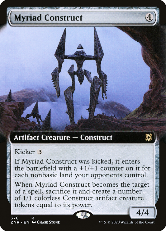 Myriad Construct (ZNR-376) (Extended Art) (Foil)